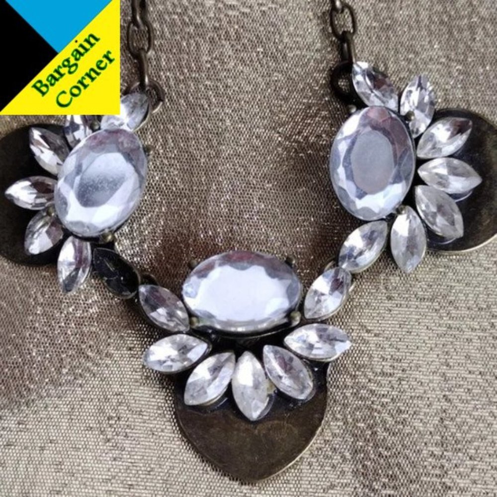 Lane Bryant Rhinestone Statement Necklace